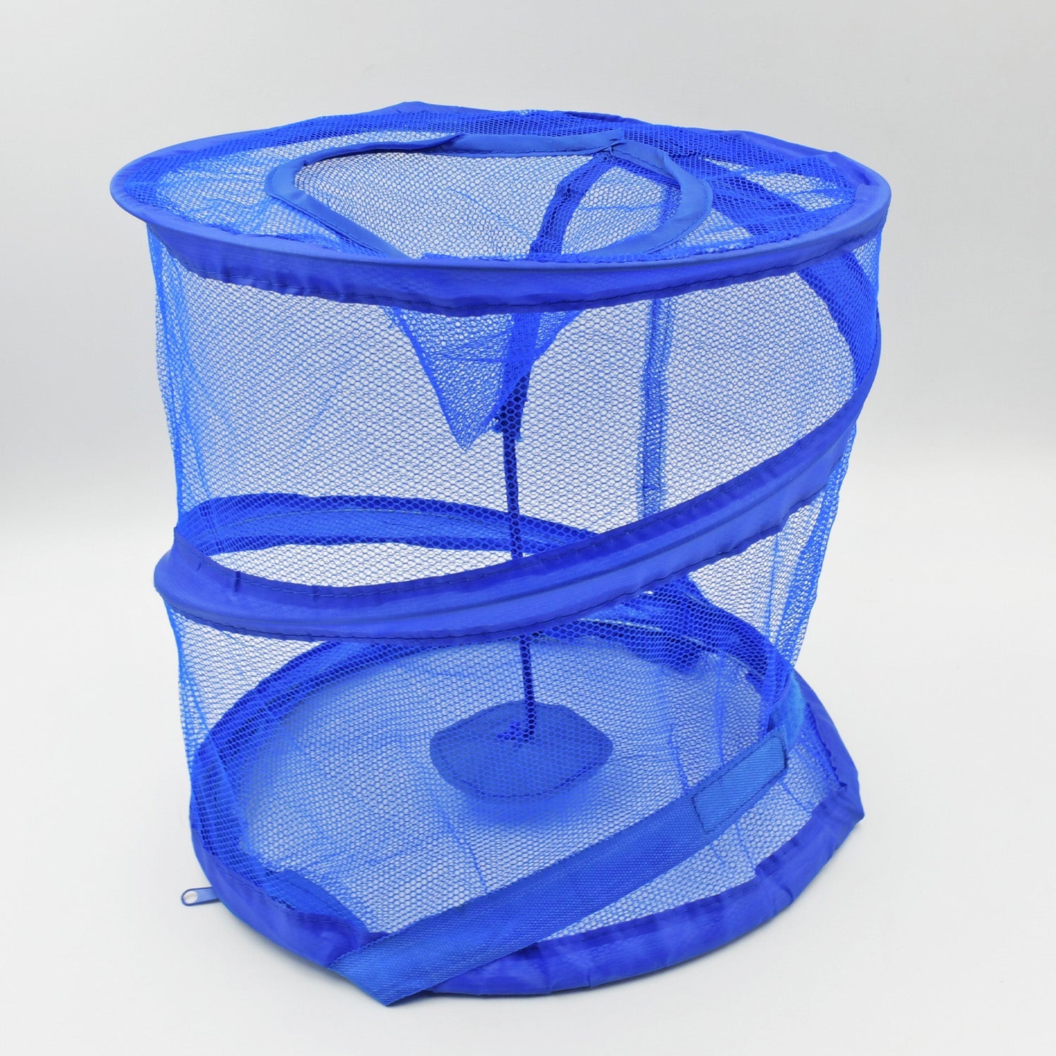 1498 Mesh Popup Laundry Hamper, Foldable Portable Cylindrical Dirty Clothes Basket for Bedroom, Kids Room, College Dormitory and Travel