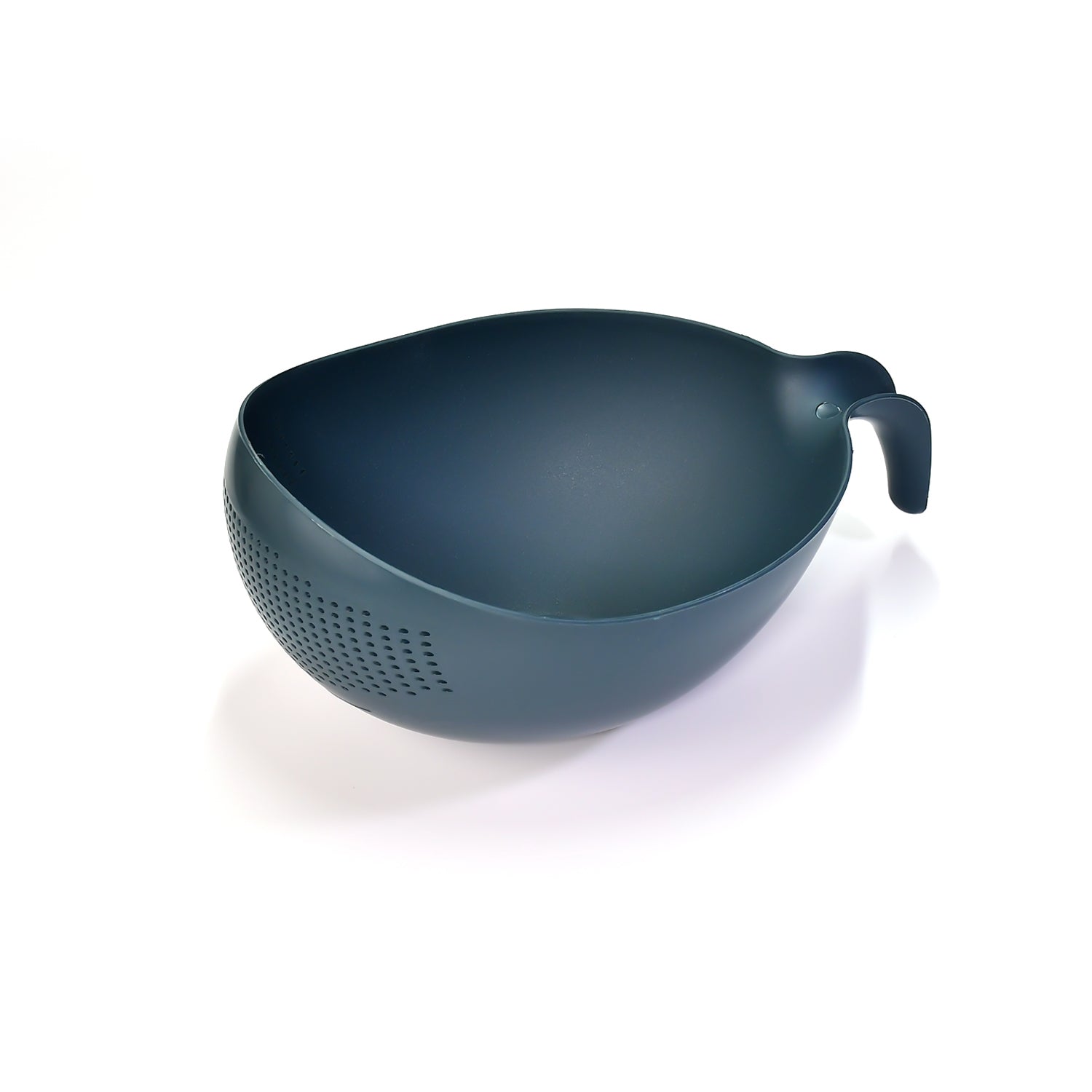 2014 Plastic Rice Bowl/Food Strainer Thick Drain Basket with Handle for Rice, Vegetable & Fruit. (1Pc)