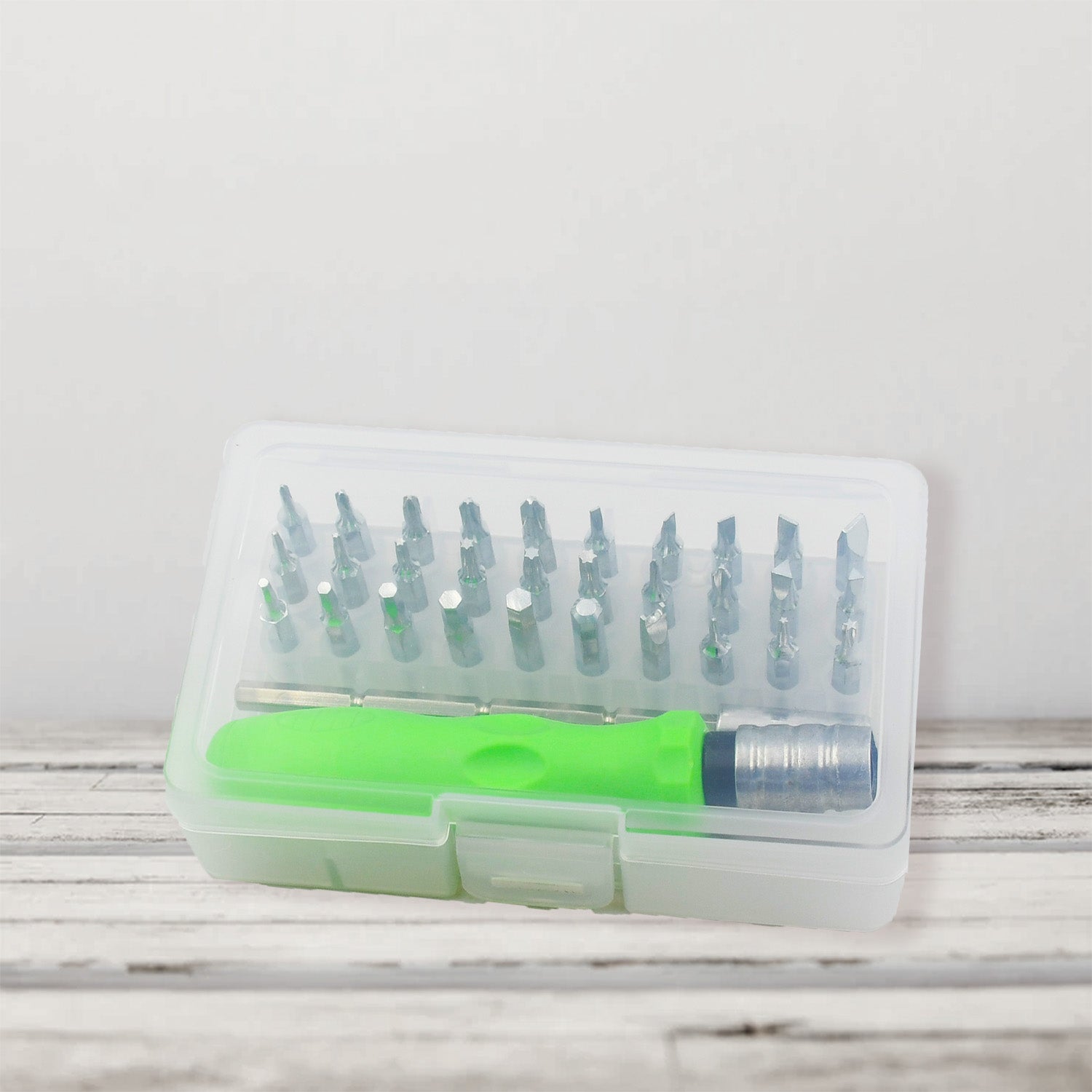 1591 30 IN 1 MINI SCREWDRIVER BITS SET WITH MAGNETIC FLEXIBLE EXTENSION ROD