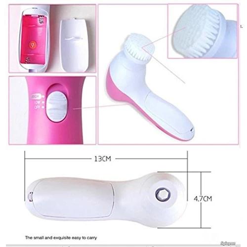 340 -5-in-1 Smoothing Body & Facial Massager (Pink) Tapaswee Enterprise