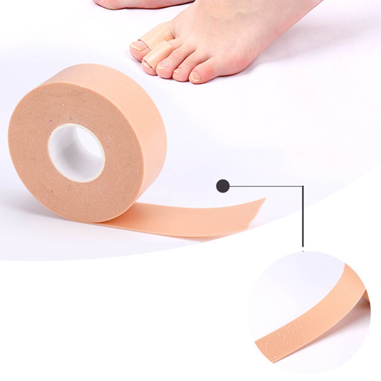 6224 Anti-Wear Foam Cotton Heel Sticker Tape Patch Blister Plaster Waterproof First Aid Blister Pedicure Pad Foot Care Insole