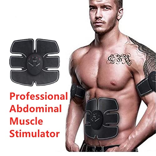 6918 6 Pack abs stimulator Wireless Abdominal and Muscle Exerciser Training Device Body Massager/6 pack abs stimulator charging battery/mart Fitness Abs Maker/Exerciser Training Device