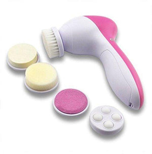 340 -5-in-1 Smoothing Body & Facial Massager (Pink) Tapaswee Enterprise