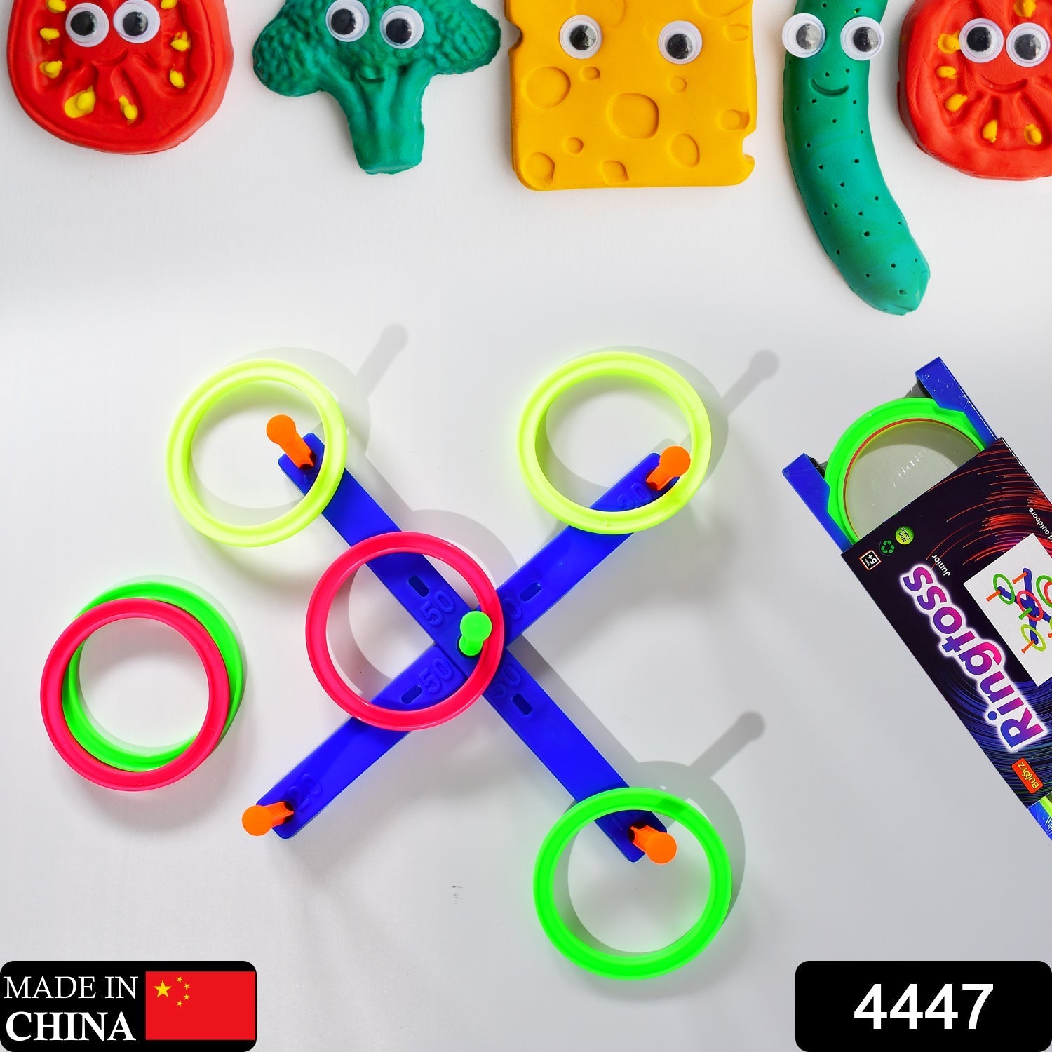 4447 Ringtoss Junior Activity Set for kids for indoor game plays and for fun.