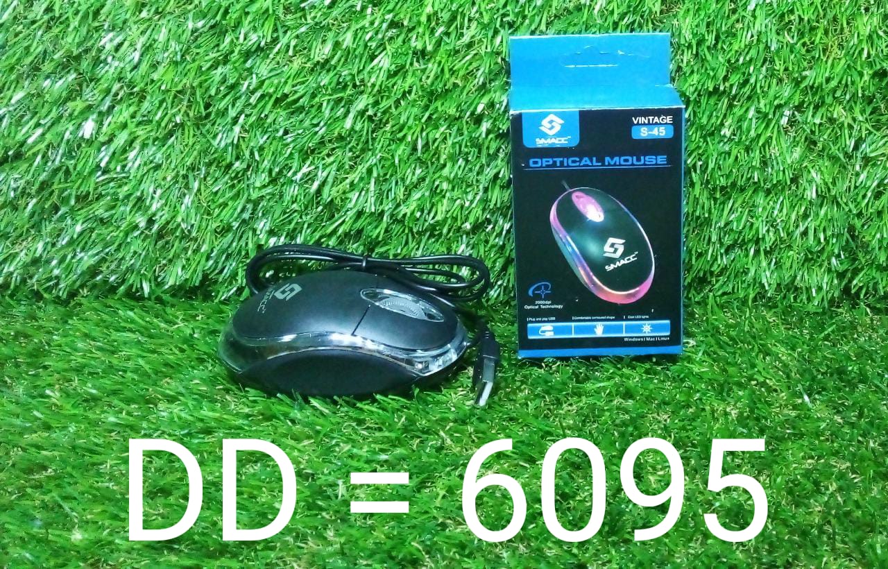 6095 USB Optical Mouse For Computer