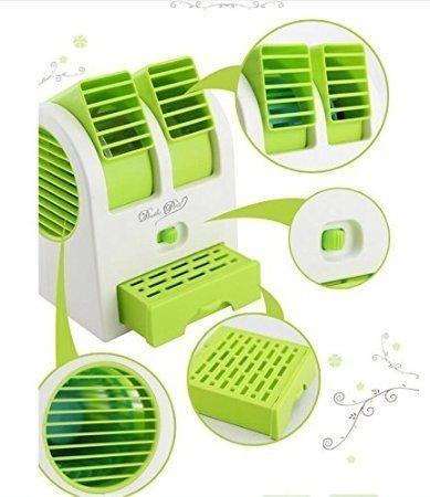 201 Dual Bladeless Mini Air Conditioner Krevia