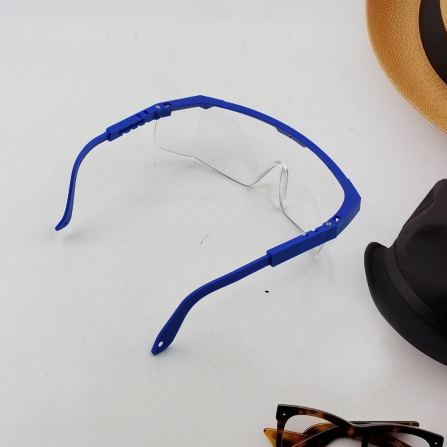 7951 Safety Glasses Dust Wind Proof Eye Glasses UV Protection, Safety Goggles Eyewear Adjustable spray clear shooting eye protection eyewear clear glasses for men women lab goggles over glasses