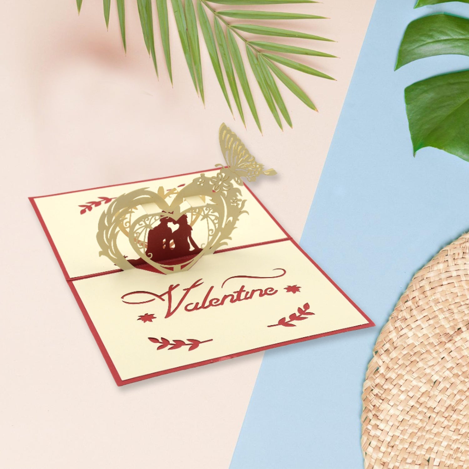 3D Paper Wish Card High Quality Paper Card All Design Card Good Wishing Card (All 3D Card Birthday, Christmas Card, Cartoon Card, Love Heart Card) (1 Pc)