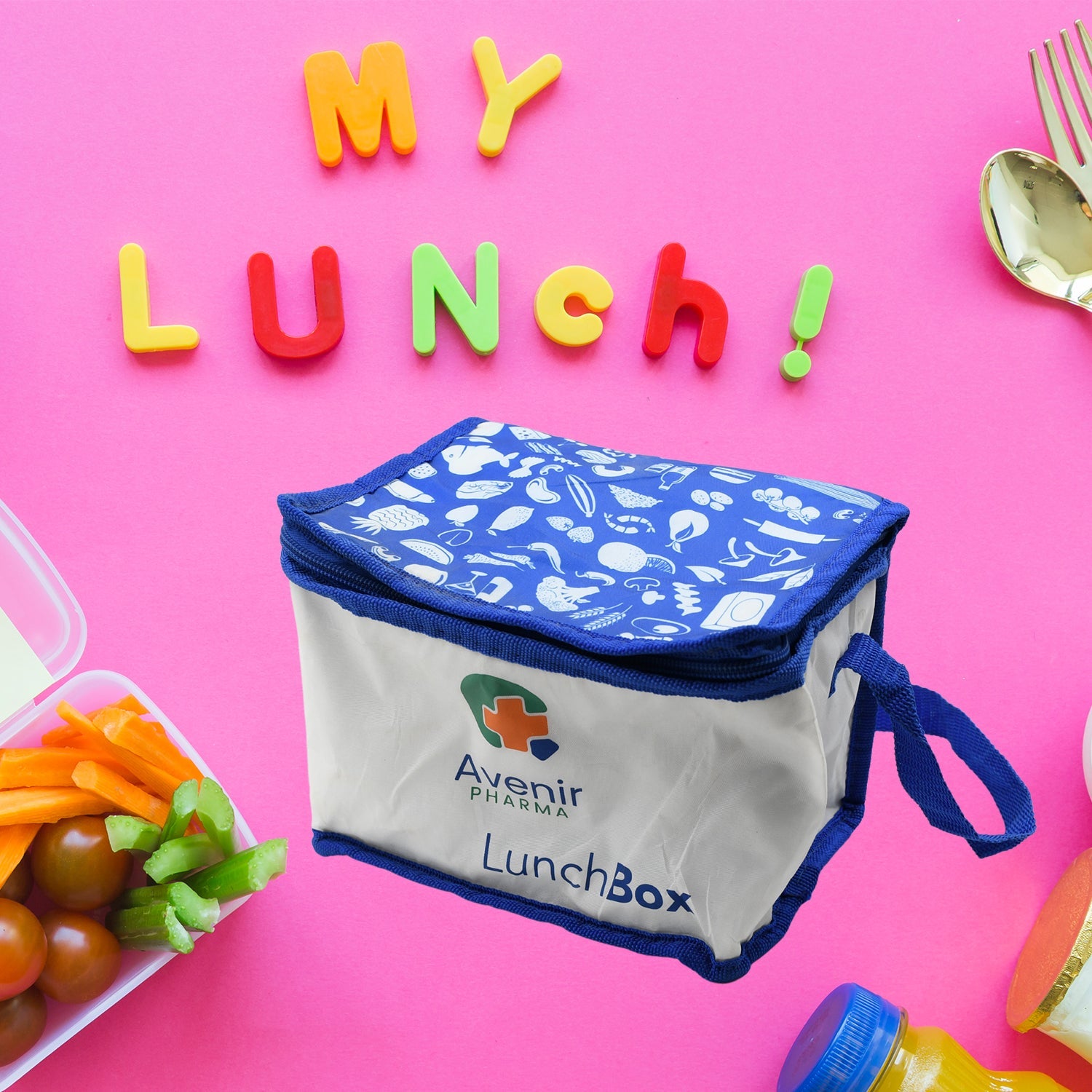 7742 Lunch Bag, Waterproof Insulated Lunch Bag Women Men kids Reusable Lunch Box, Snack Picnic Bag, Mini Lunch box Bag for School Swim Fishing Picnic Small