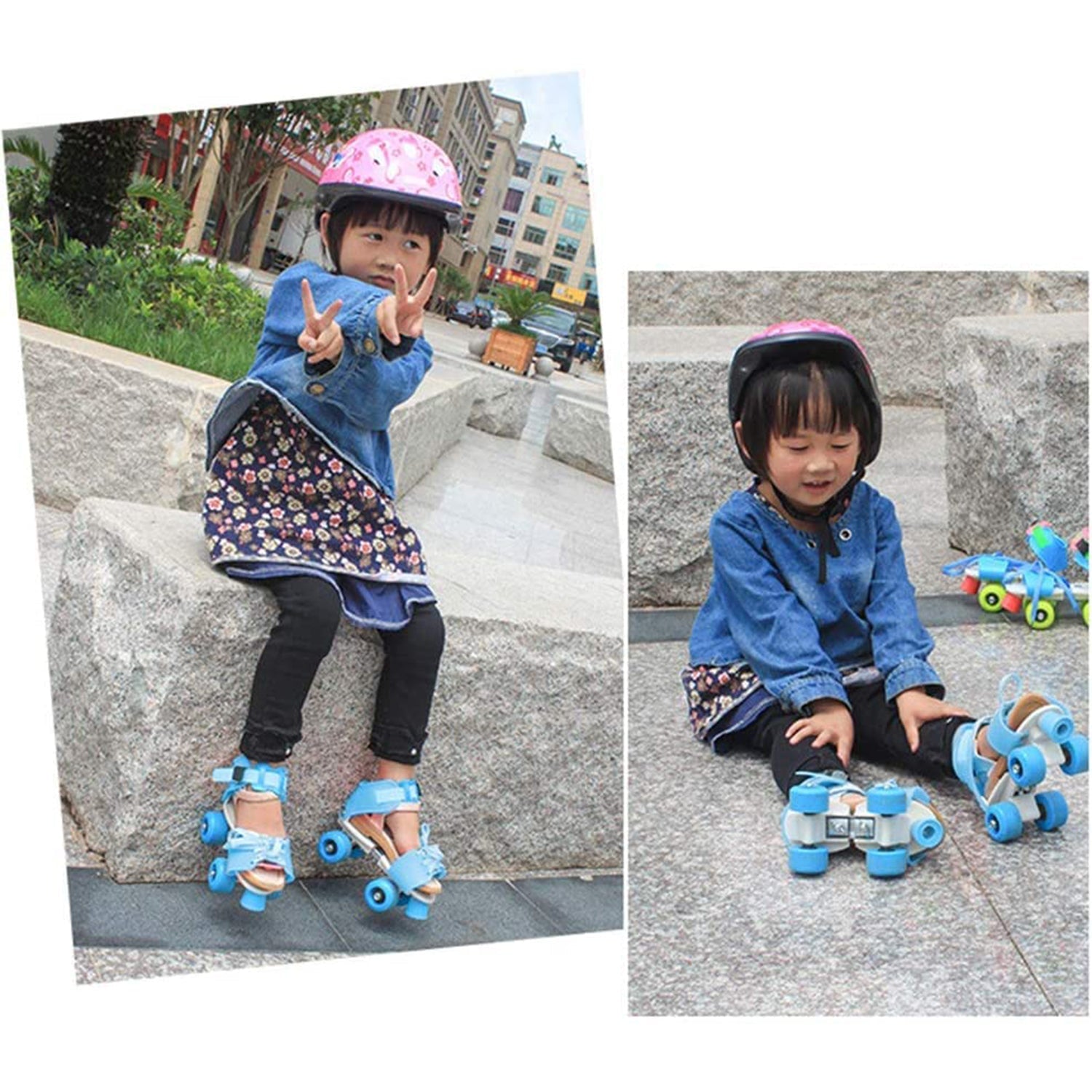 7592 Roller Skates for Kids, Very Adjustable & Comfortable to Use / Roller Skate, Skating / (Pair of 1)