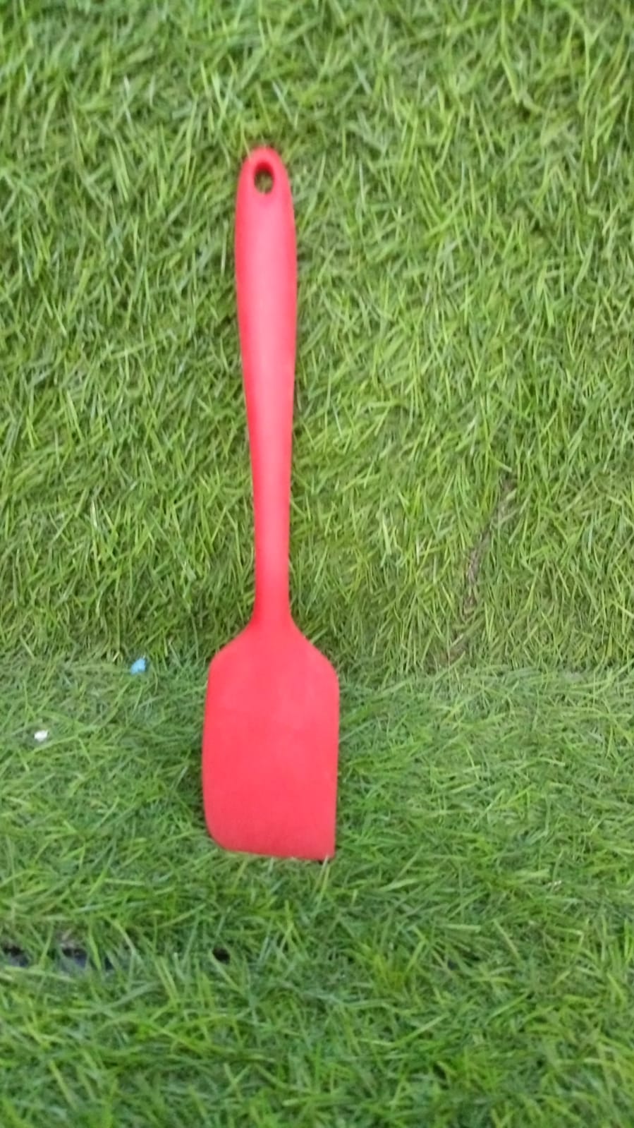 5448 SILICONE SPATULA NON-STICK CREAM SCRAPER PRACTICAL DURABLE HOUSEHOLD CAKE BREAD RUBBER SPATULA FOR COOKING BAKING (28cm)