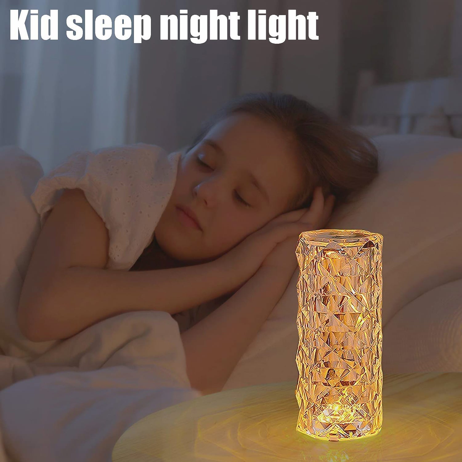 6240 Diamond Table Lamp Candles For Home Decoration Crystal Candle Lights