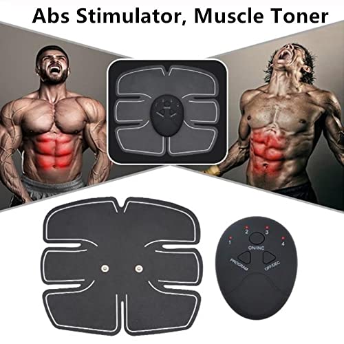 6918 6 Pack abs stimulator Wireless Abdominal and Muscle Exerciser Training Device Body Massager/6 pack abs stimulator charging battery/mart Fitness Abs Maker/Exerciser Training Device