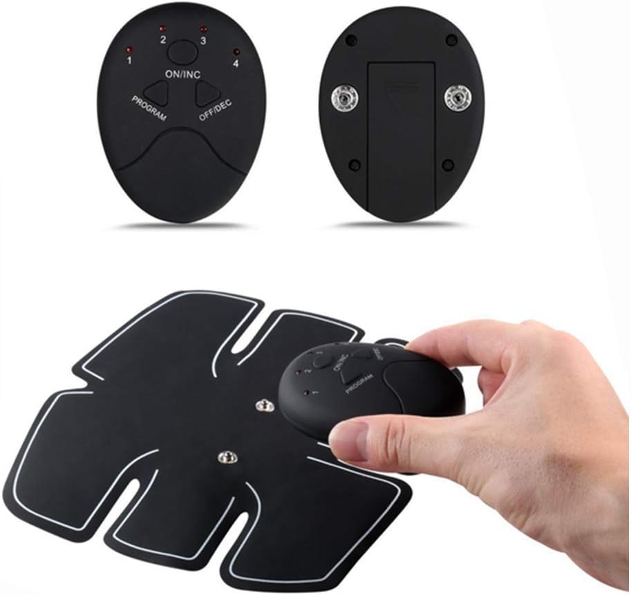 6917 6 pack abs stimulator Wireless Abdominal and Muscle Exerciser Training Device Body Massager/6 pack abs stimulator charging battery/mart Fitness Abs Maker/Exerciser Training Device