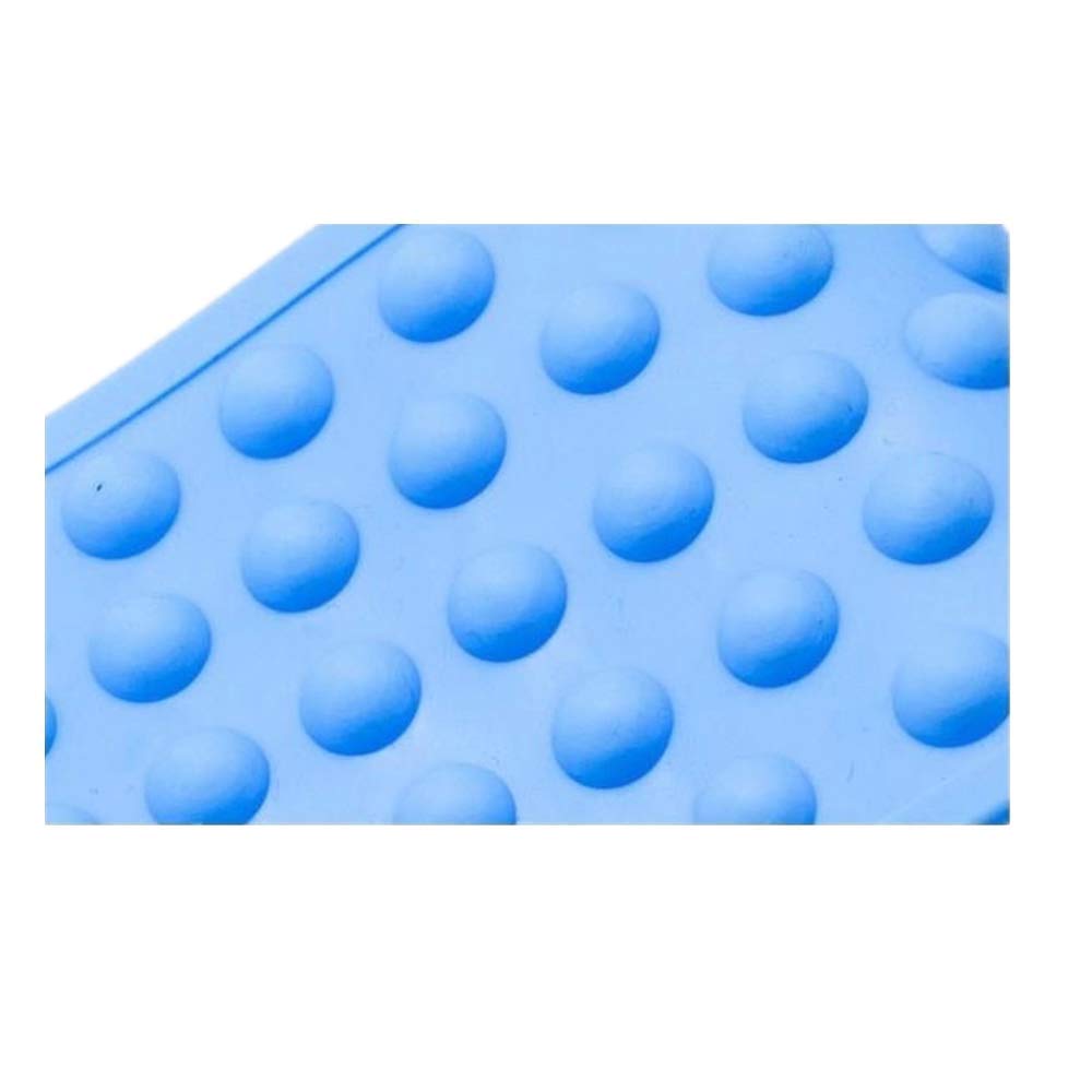 1302 Silicone Body Back Scrubber Double Side Bathing Brush for Skin Deep Cleaning