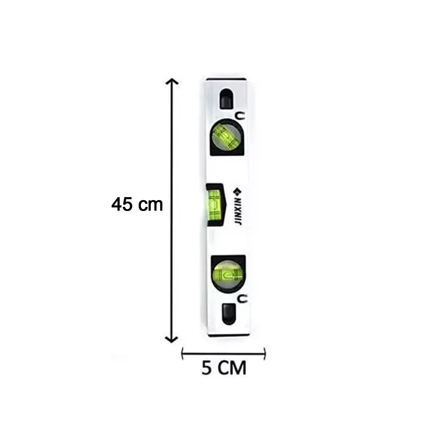 1650 Spirit Level Carpenter's Level Magnetic Carpenter's Level Overhead Viewing Slot for Levelling, Furniture & Construction