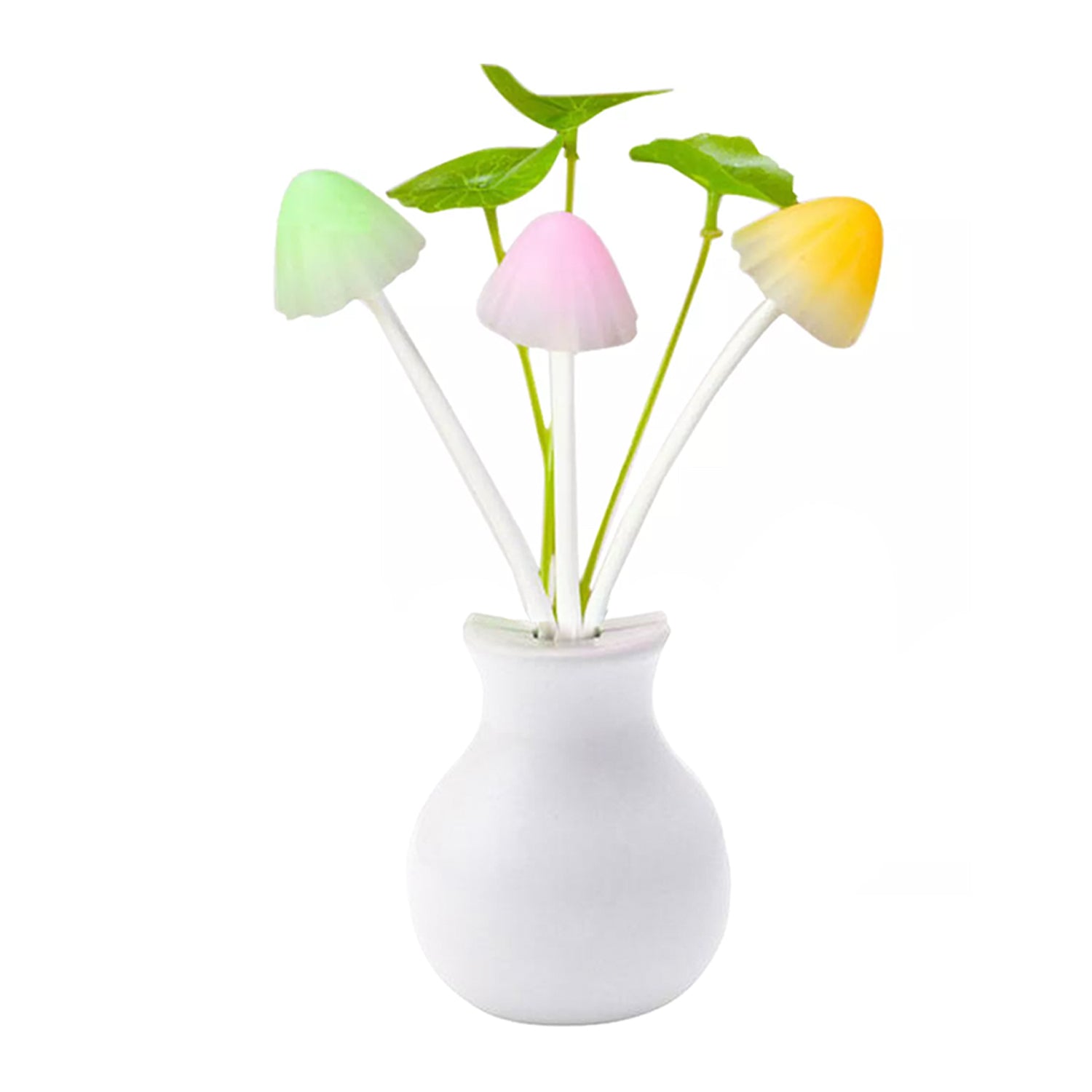 217 LED Dream Night Light, Auto ON/Off Sensor Mushroom Lamp (Multicolor)
