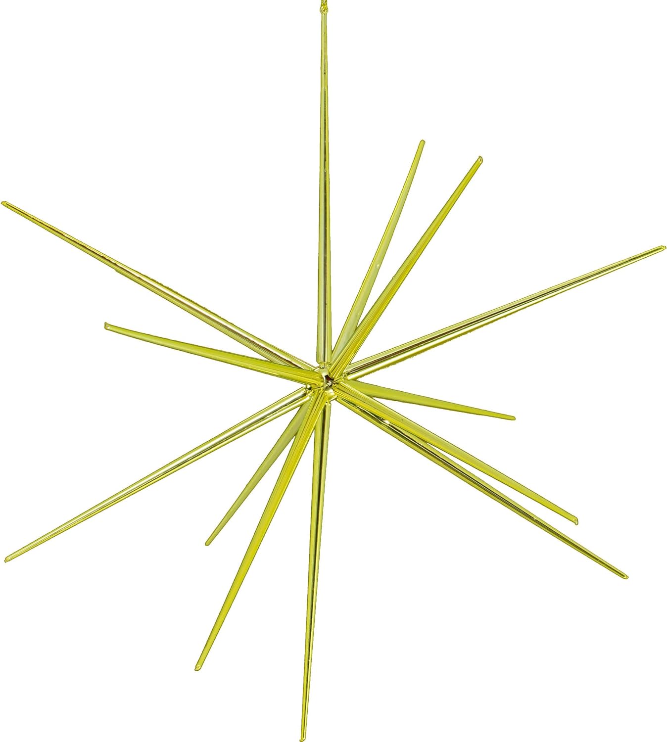 3D Gold Star Hanging Decoration Star, Acrylic Look Hanging Luminous Star for Windows, Home, Garden Festive Embellishments for Holiday Parties Weddings Birthday Home Decoration ( Big / Medium, Small )