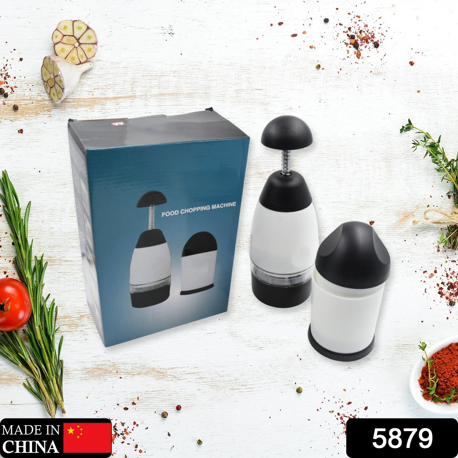 5879 Multifunctional Vegetable Fruit Chopping Grater Slicer, Manual Vegetable Onion Chopper Cutter Food Squeezer Hand Grinder Garlic Grinder Meat Chopper Kitchen Tool