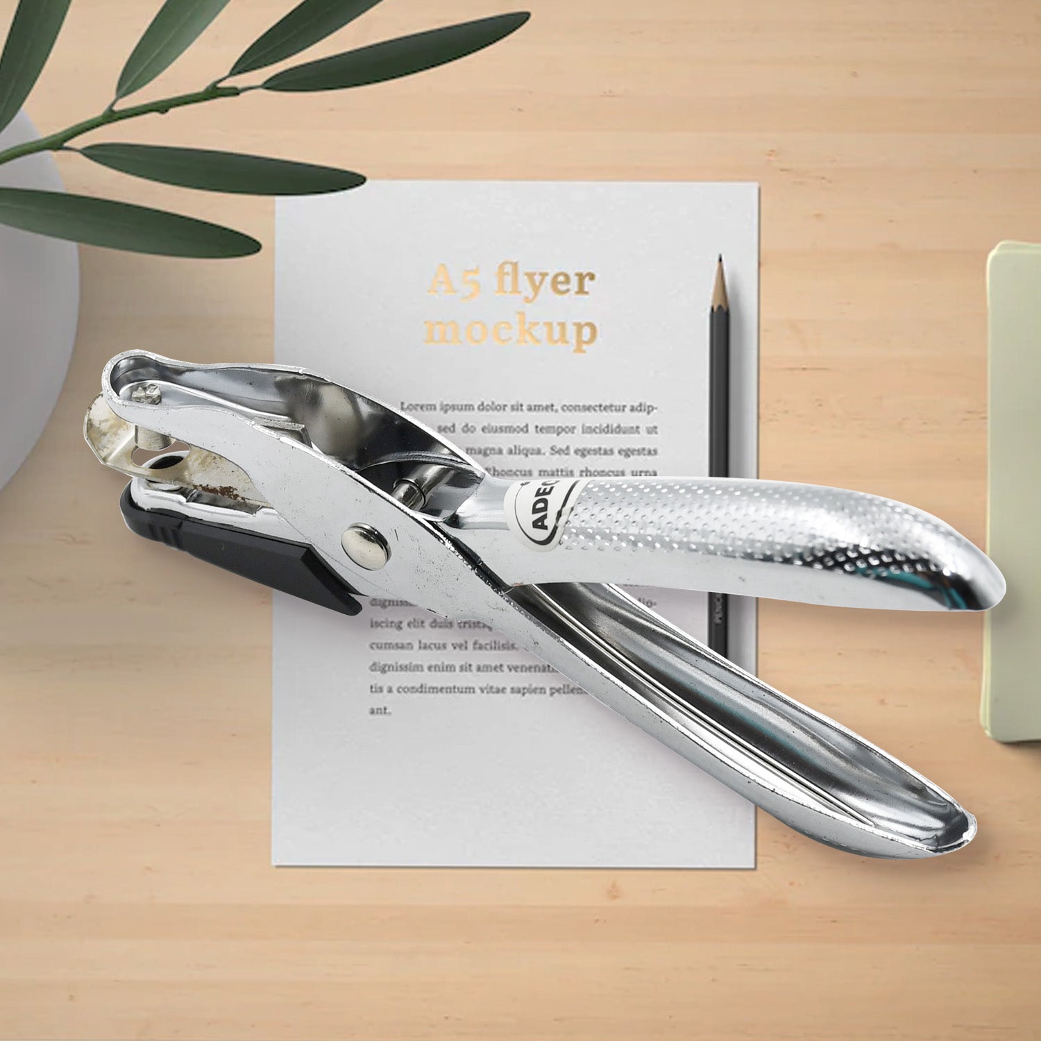 9143 Hole Punch Crafts Single Hole Puncher Hole Puncher Whole Puncher Paper Hole Office Puncher Office Supply Paper Cutter