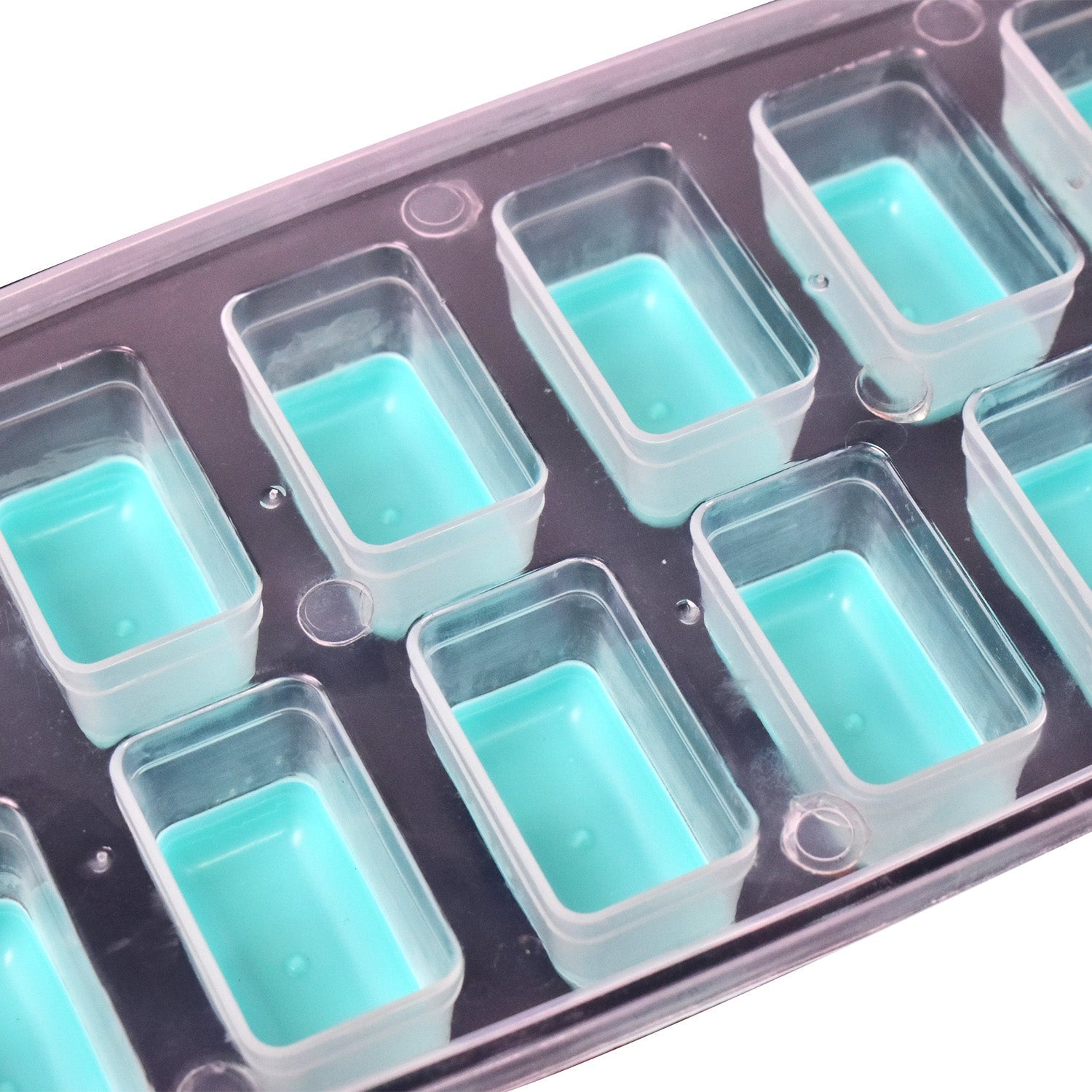 7170 12 Grid Silicon Ice cubes Making Tray Food Grade Square Ice Cube Tray | Easy Release Bottom Silicon Tray