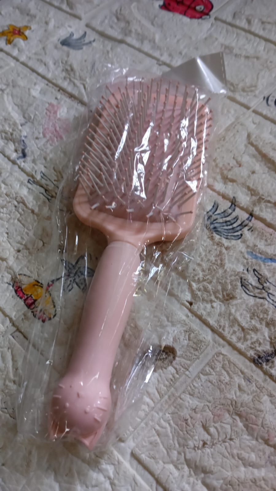 12547 Massage Comb, Massage Hair Brush Ergonomic Matt Disappointment for Straight Curly Hair Cushion Curly Hair Comb For Detangling Professional Comb For Men And Women for All Hair Types, Home Salon DIY Hairdressing Tool (1 Pc / 24 Cm)