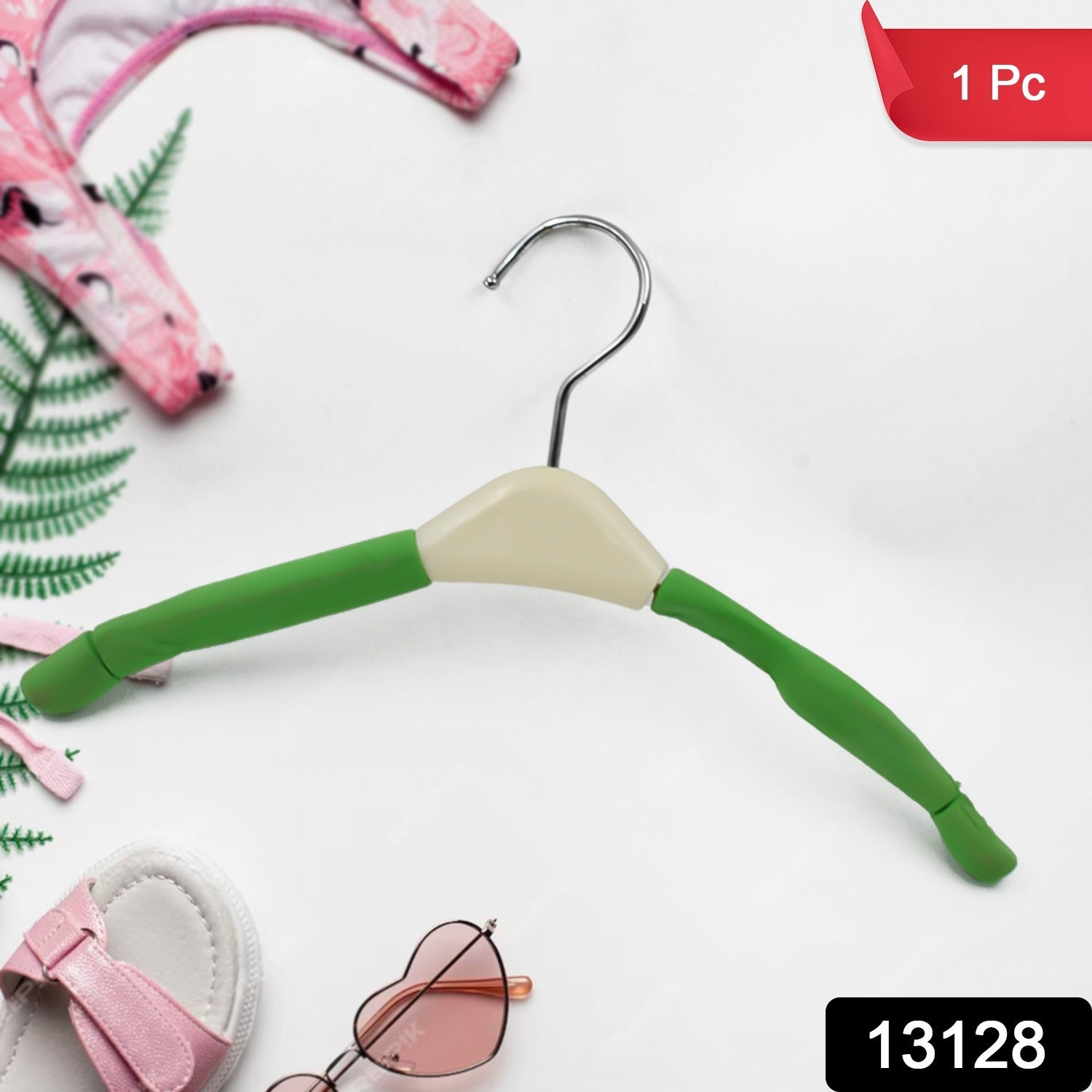 Solid Sponge Hanger Non-Slip Hanger Home No Trace Clothes Hanging Pants Clip Clothing Store Hangers, Clothes Hanger for Closet Wedding Dress Women, Men, Children Clothing (1 Pc / Mix Color)