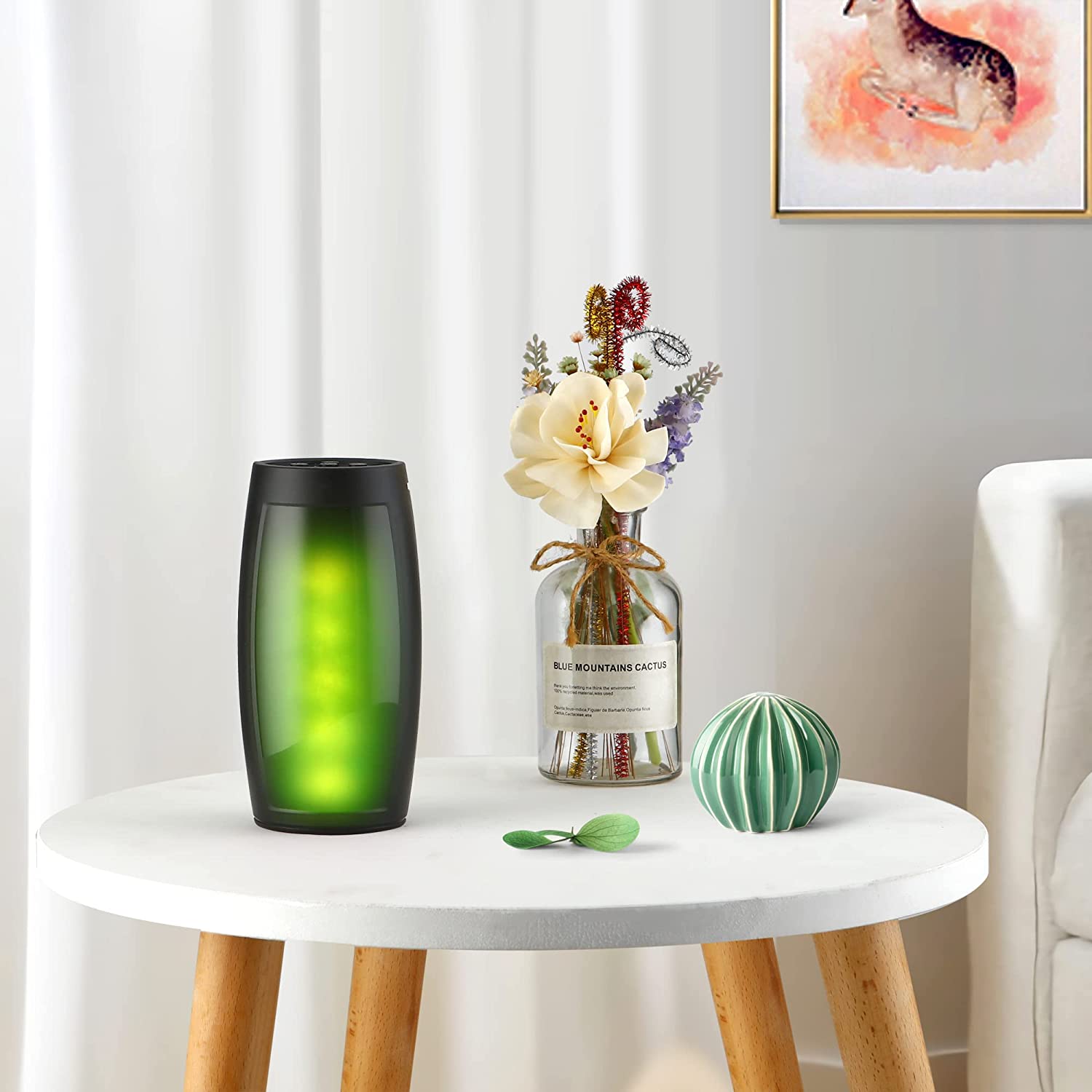 6063 Wireless Bluetooth Speaker Disco light Speaker For Traveling , Party , Home & Office Use Best Speaker