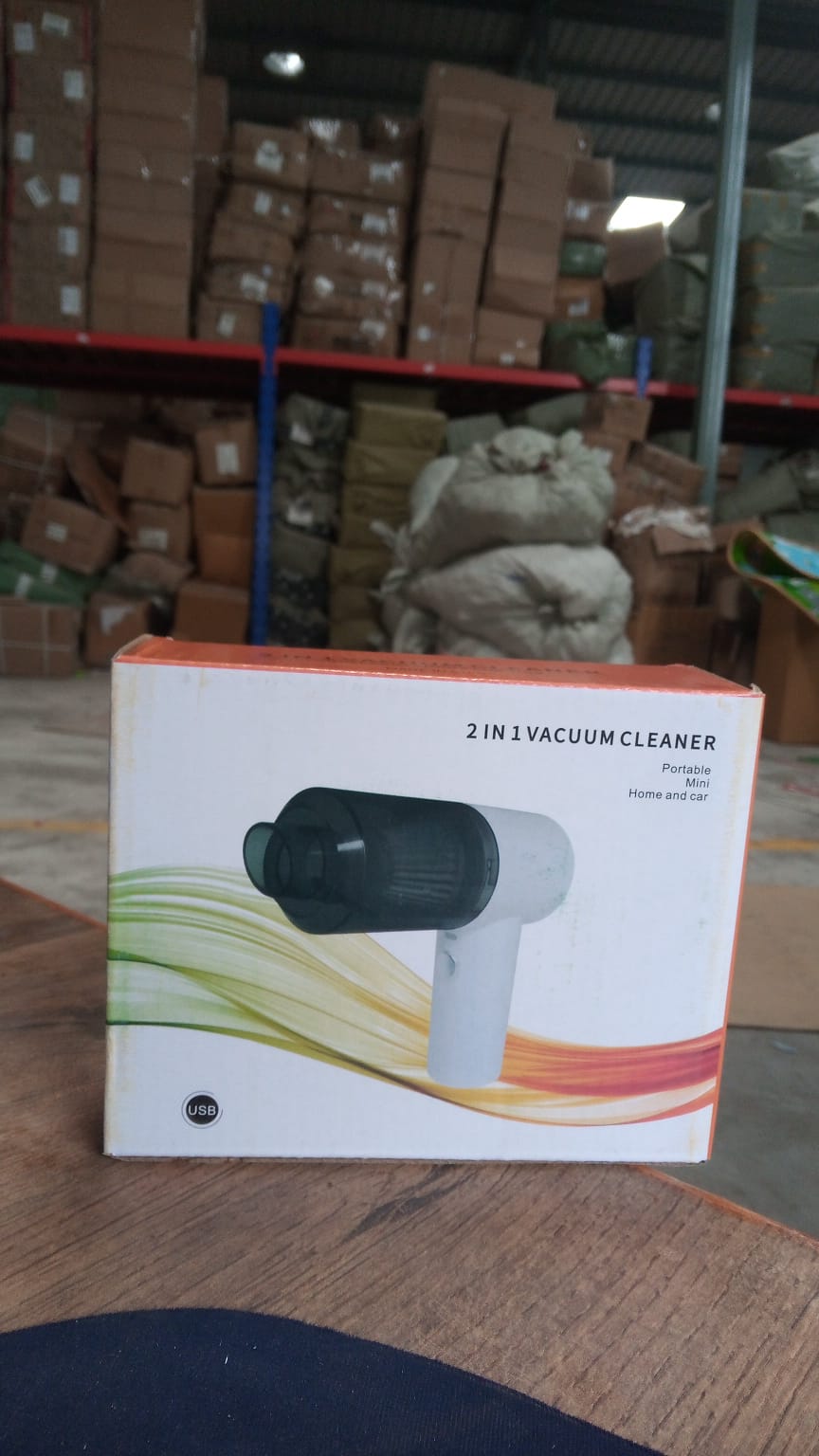 7370 Vacuum Cleaner Dust Collection 2 in 1 Car Vacuum Cleaner 120W High-Power Handheld Wireless Vacuum Cleaner Home Car Dual-use Portable USB Rechargeable