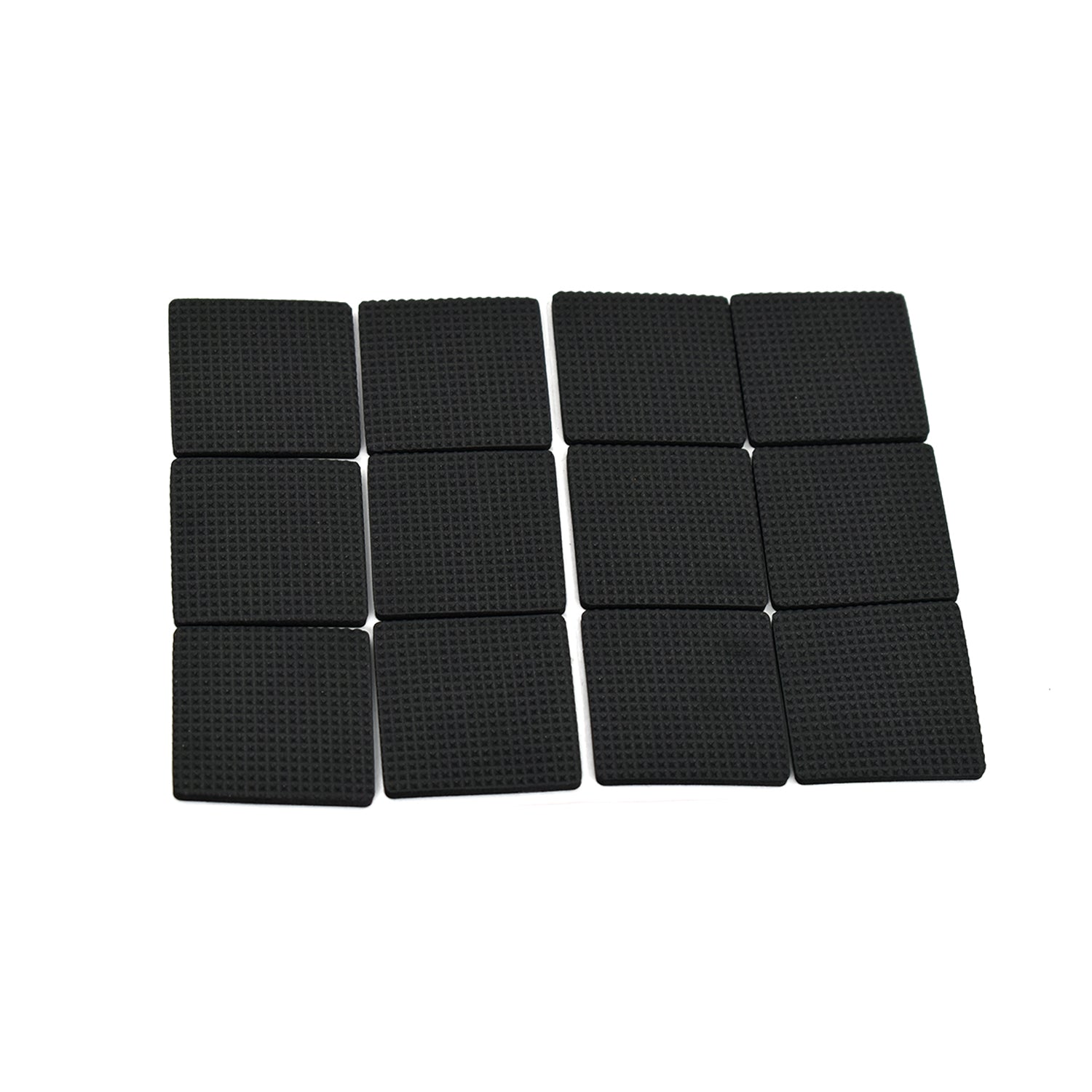 9040 12Pcs Self Adhesive Non-Slip for Protecting Tiles, Shiny Hard Wood Floor