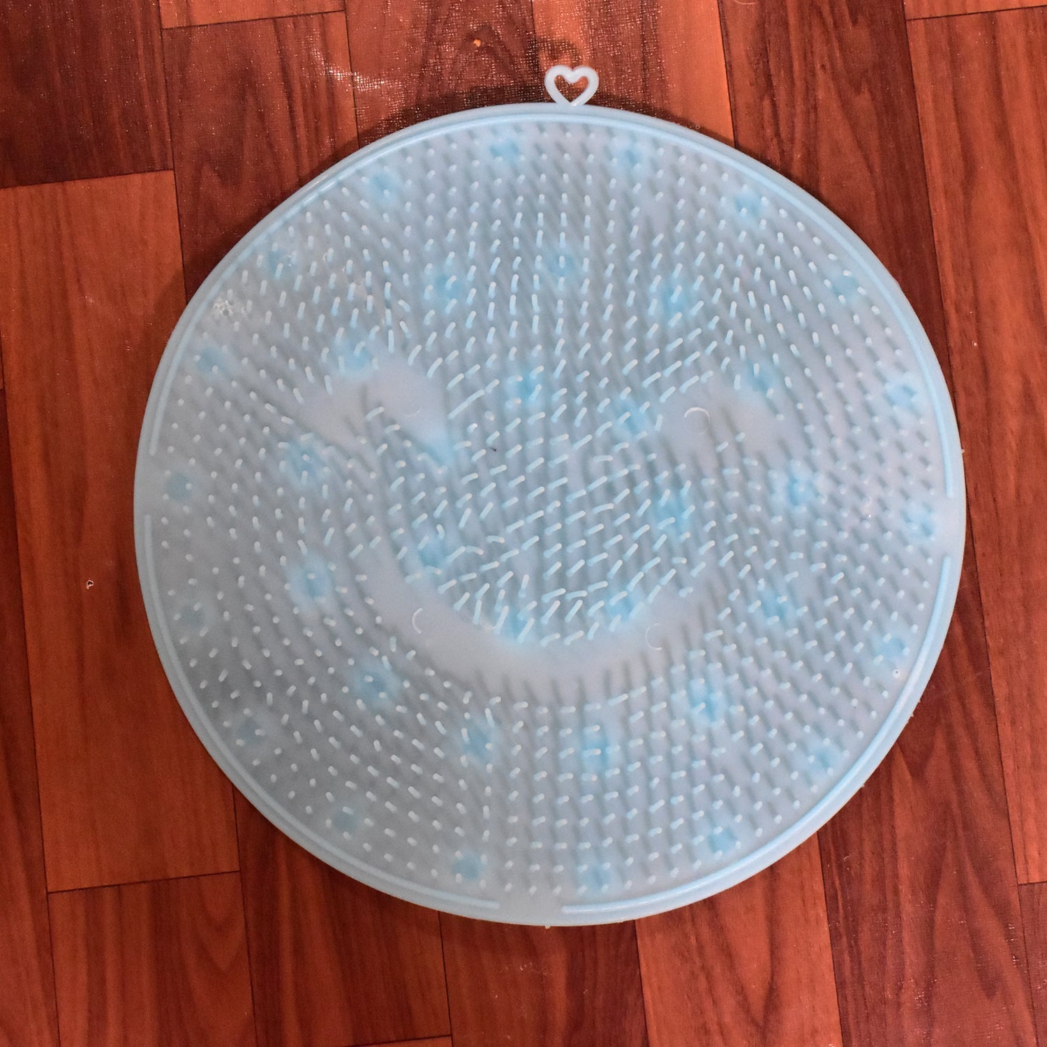 6210 Shower Foot Scrubber Brush with Suction, Acupressure Foot Mat