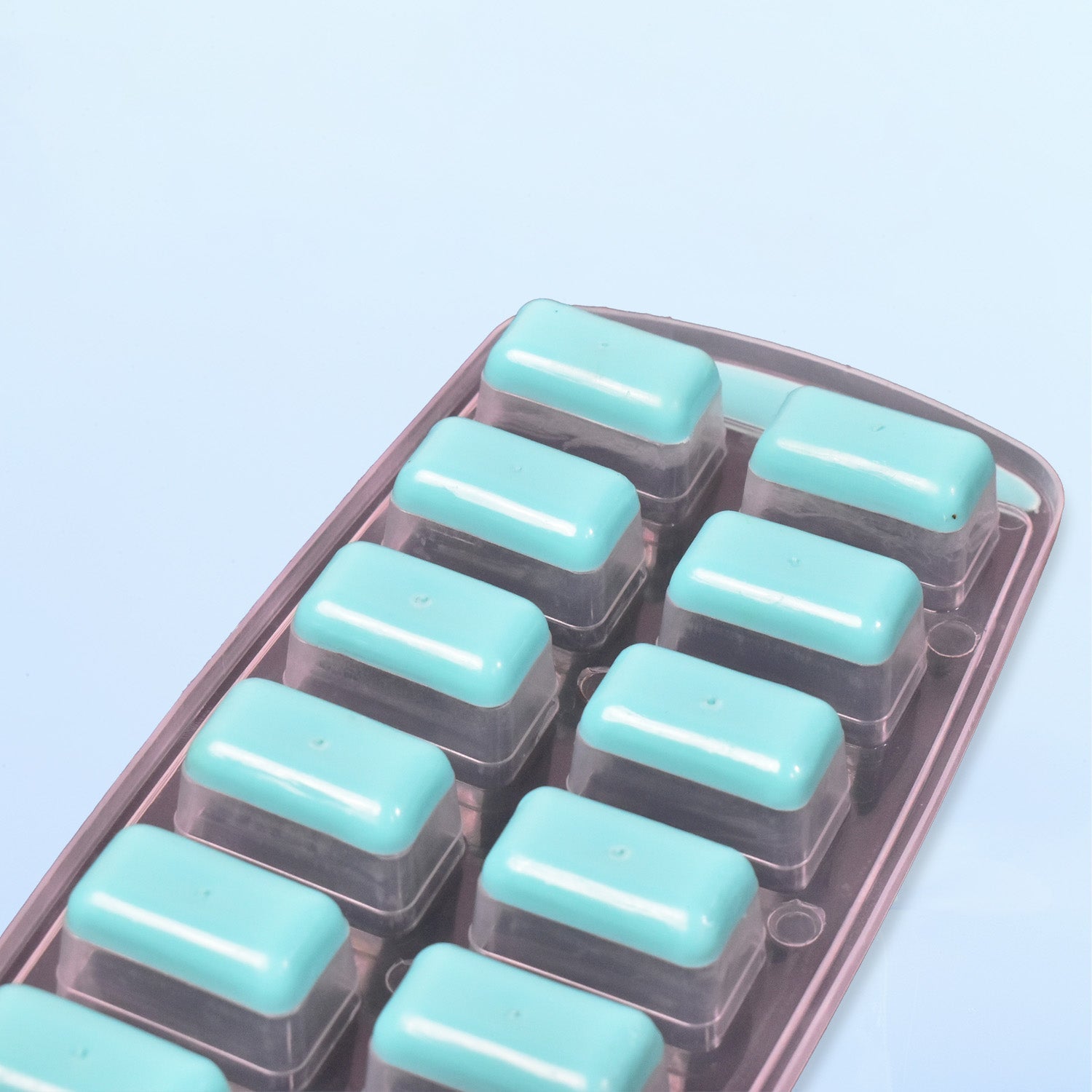 7170 12 Grid Silicon Ice cubes Making Tray Food Grade Square Ice Cube Tray | Easy Release Bottom Silicon Tray