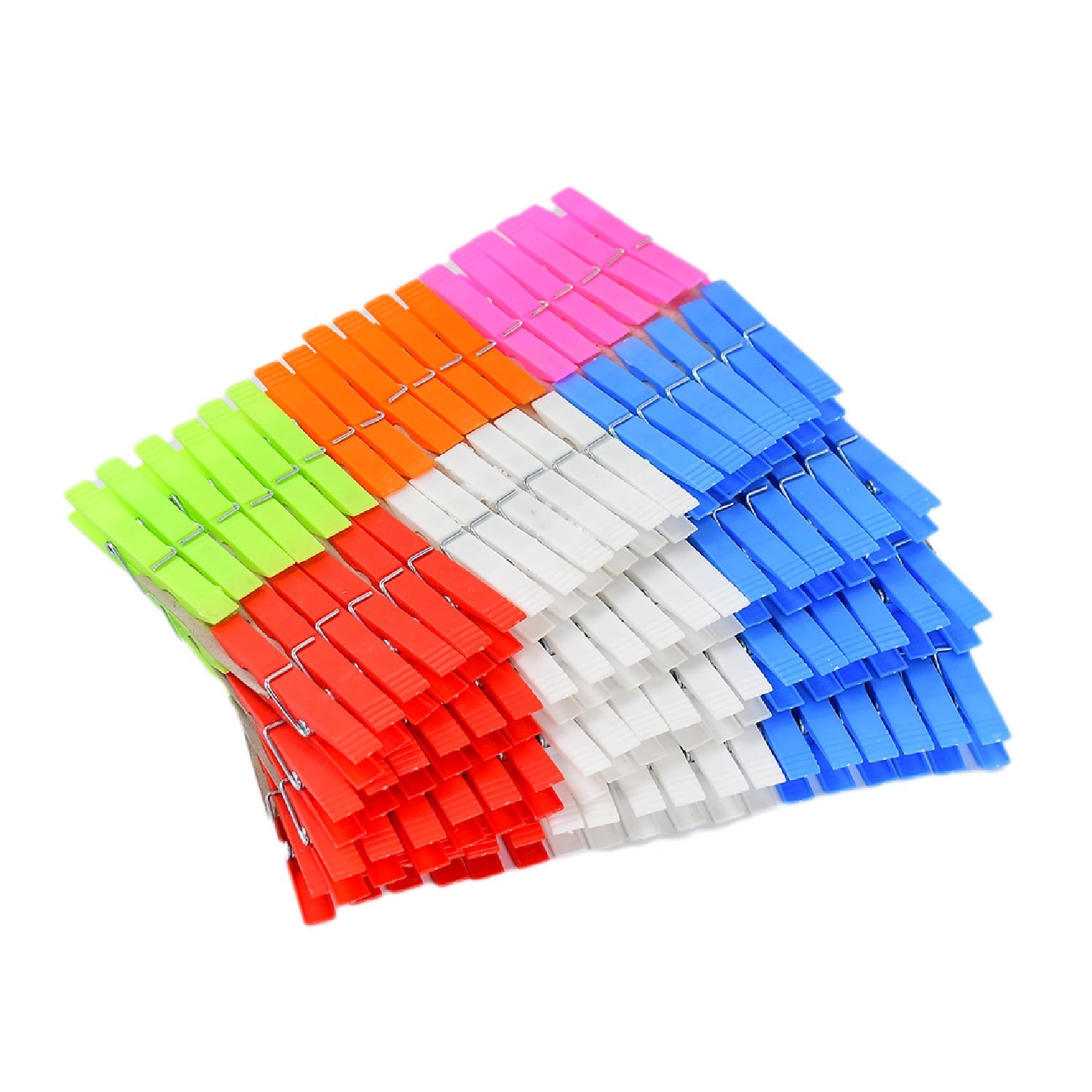 6216 Multi Purpose Plastic Clothes Clips for Cloth Drying Clips (set of 144Pc)