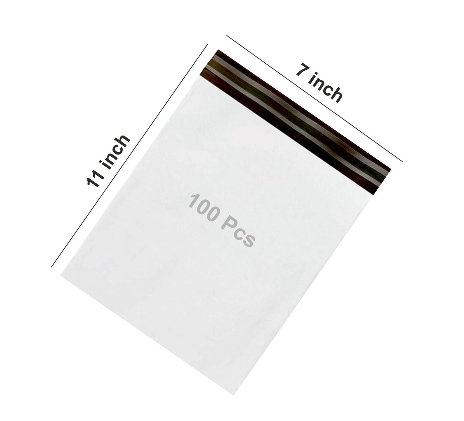 0931 POD pouch Secure Tamper Proof Courier Bags,100 pcs (7 x 11 Inch)