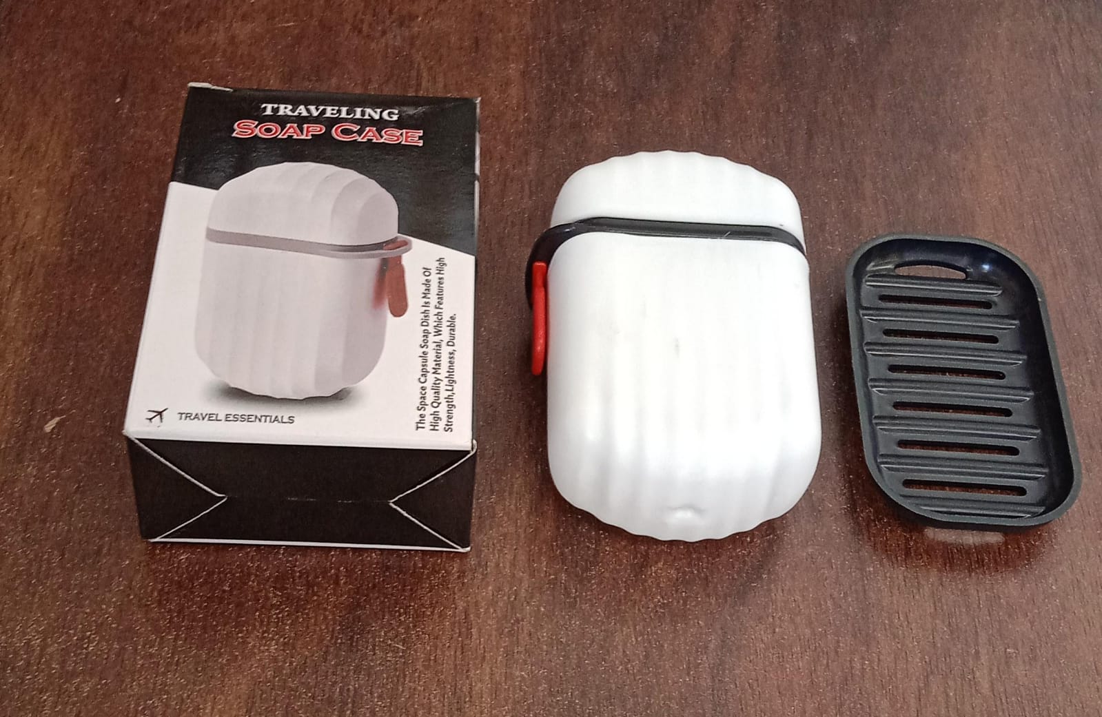 17895 Stylish and Practical Soap Holder for Travel Soap Box With Secure Seal and Non Leak Design Stylish Soap Box for Home, Bathroom, Hiking, Travel, Camping Capsule Soap Box (1 Pc)