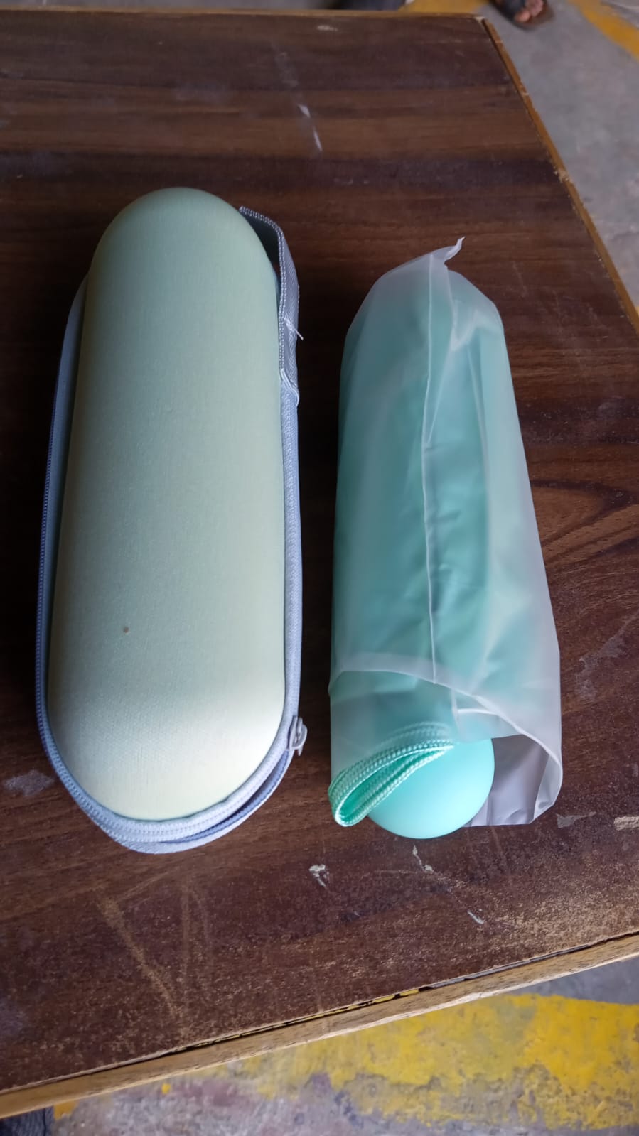 9534 5 Fold Manual Open Umbrella With Capsule Case | Windproof, Sunproof & Rainproof with Sturdy Steel Shaft & Wrist Straps | Easy to Hold & Carry | Umbrella for Women, Men & Kids