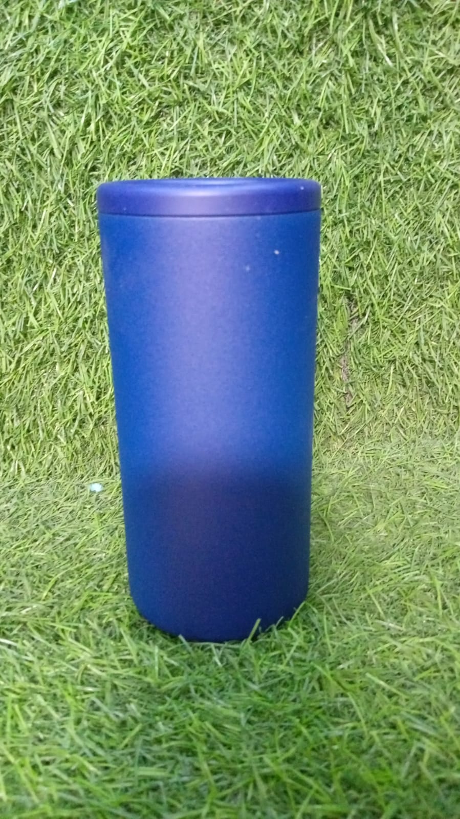 5917 STAINLESS STEEL DRINKING GLASS FOR WATER, MILK TEA COFFEE LASSI GLASS TUMBLER PREMIUM BLUE GLASS (1pc)