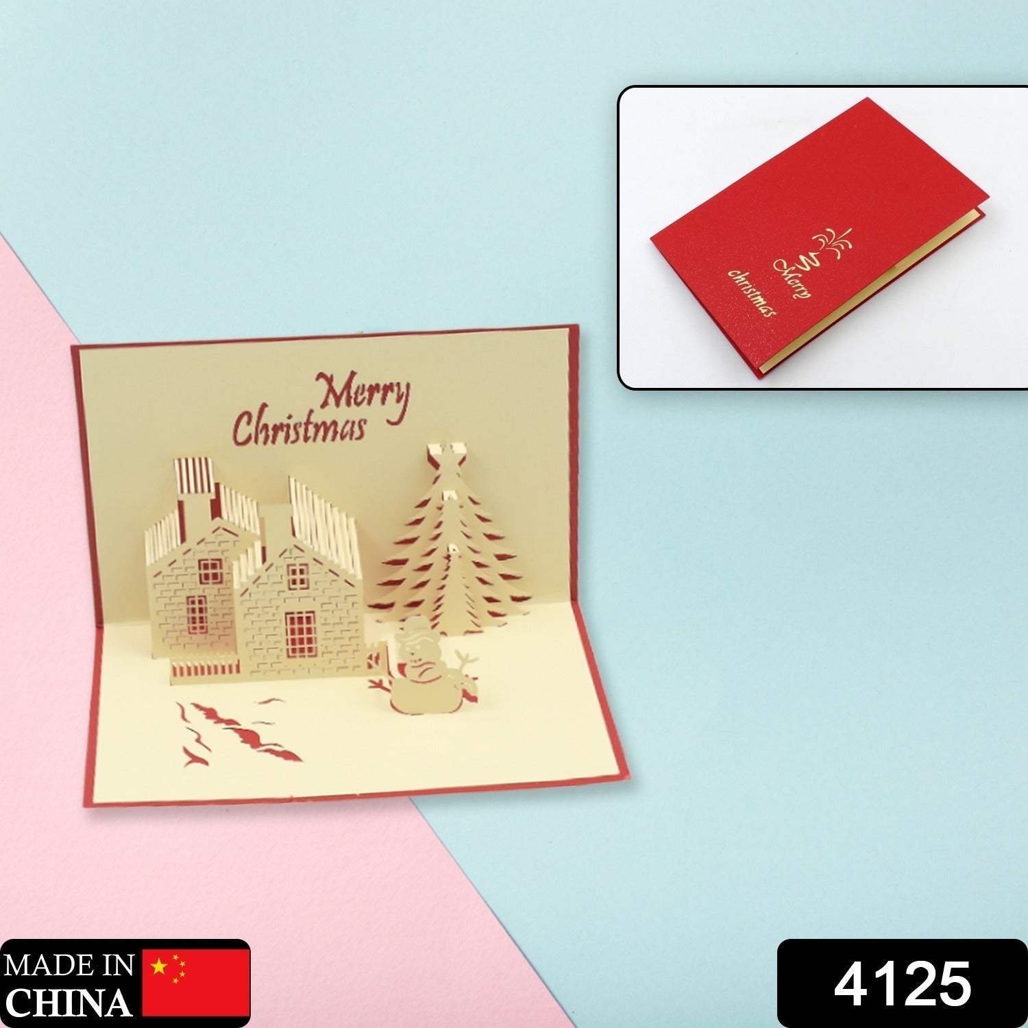 3D Paper Wish Card High Quality Paper Card All Design Card Good Wishing Card (Birthday , Valentine , love , Christmas Card) (1Pc )