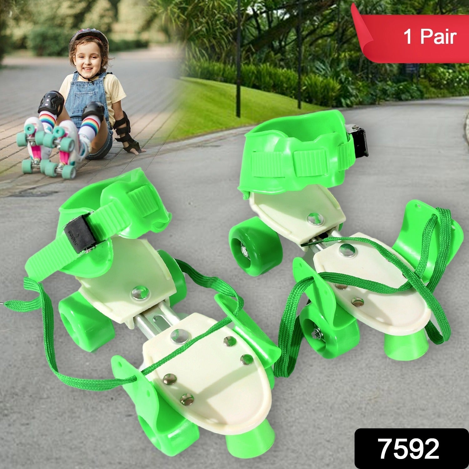 7592 Roller Skates for Kids, Very Adjustable & Comfortable to Use / Roller Skate, Skating / (Pair of 1)