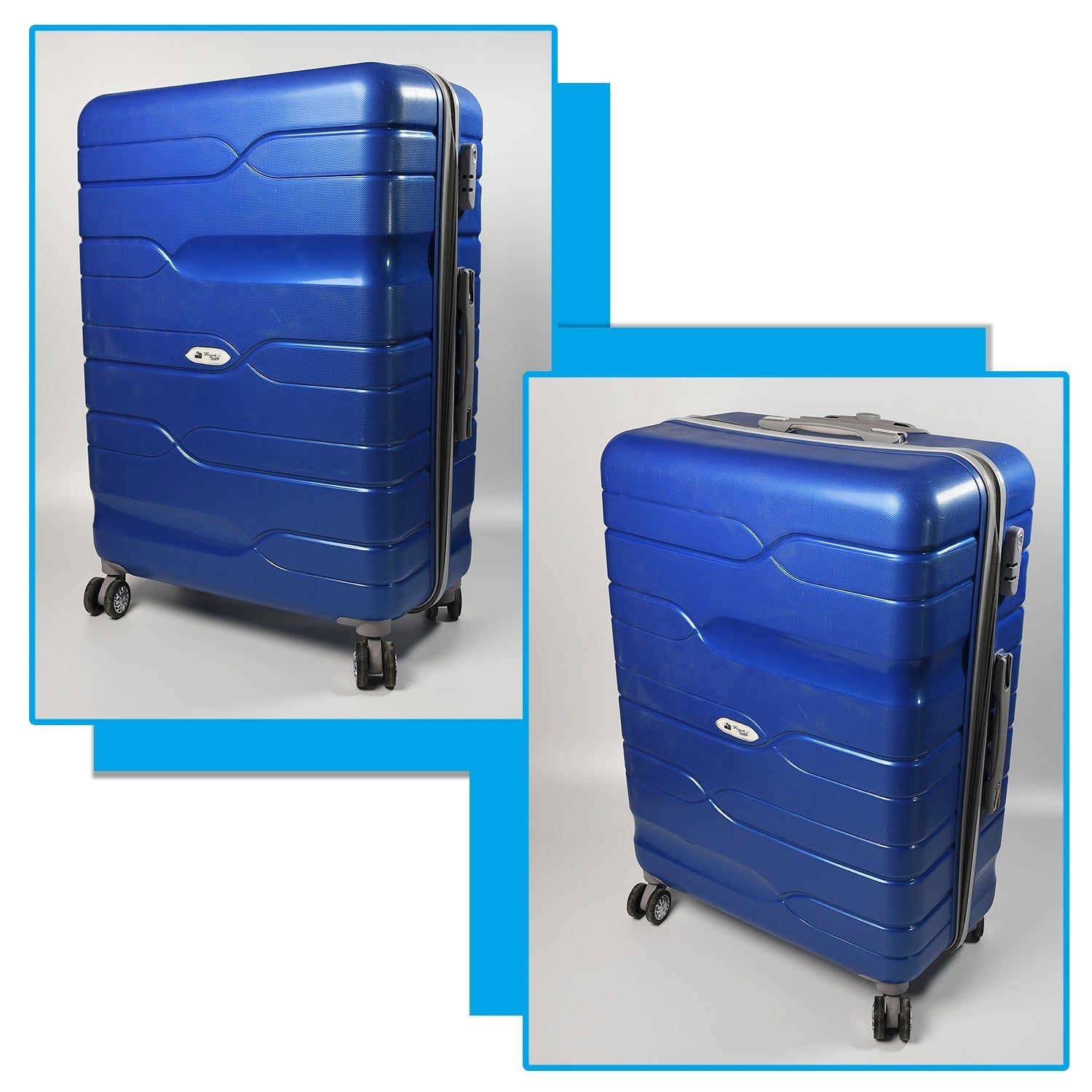 1101 Luxury Traveling bag 4 Wheel Trolley Bag Large Bag Store Extra Luggage In Bag For Traveling Use Large Bag