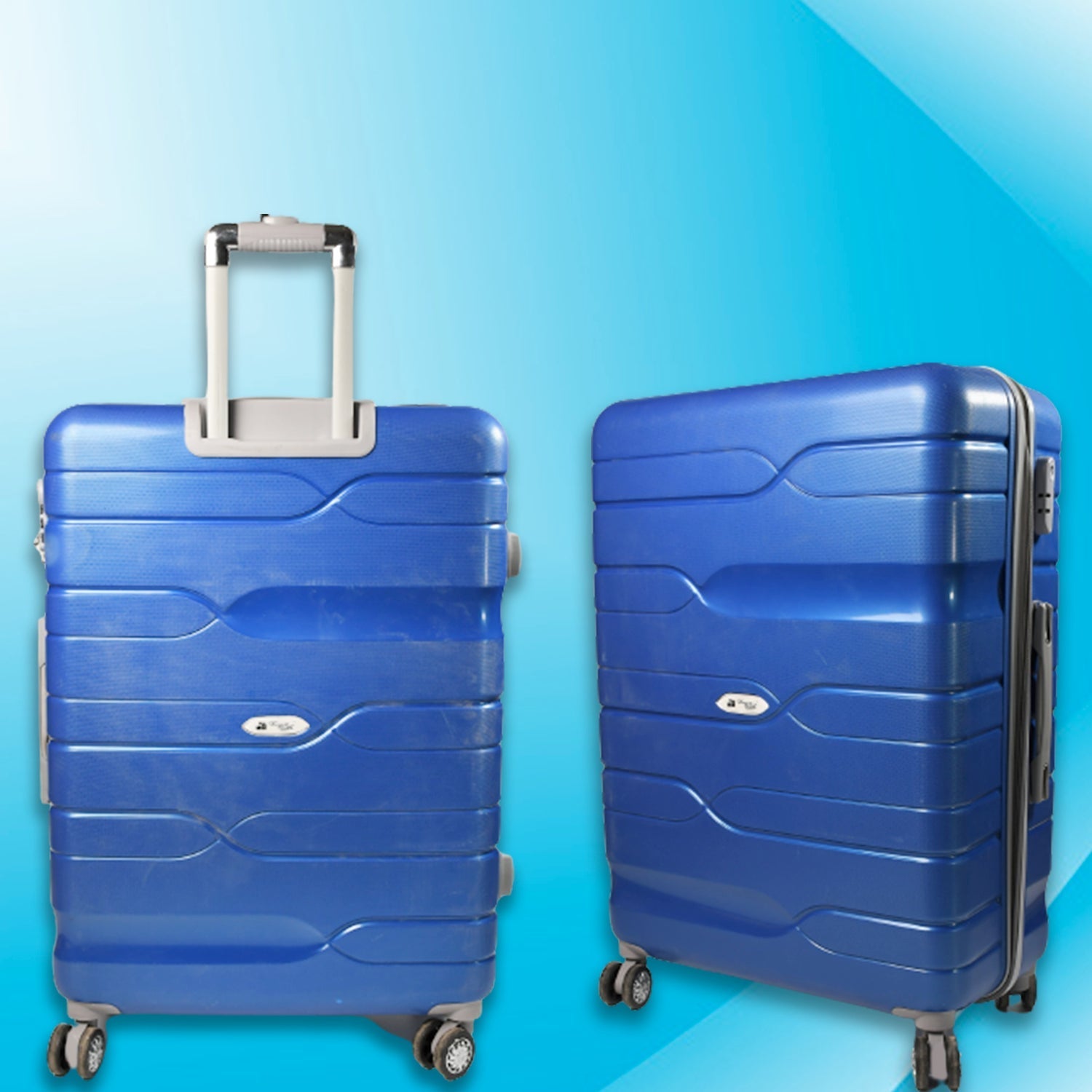 1101 Luxury Traveling bag 4 Wheel Trolley Bag Large Bag Store Extra Luggage In Bag For Traveling Use Large Bag