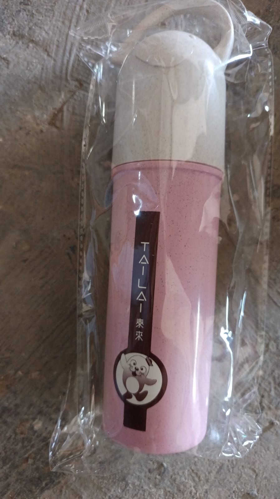 13075 Travel Coffee Cup Portable Water Bottle Wheat Straw Coffee Tea Mug Coffee Mug with Lids & Handle for Coffee Tea Portable for School (300 ML Approx)