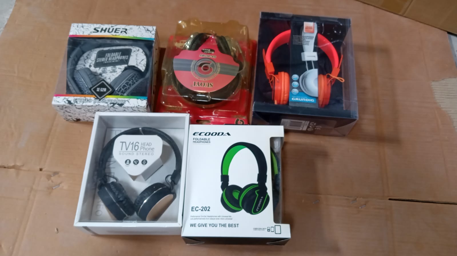 6389 Wired On Ear Headphones With Mic With 3.5 Mm Drivers, In-Built Noise Cancelling, Foldable And Adjustable For Laptop / Pc / Office / Home