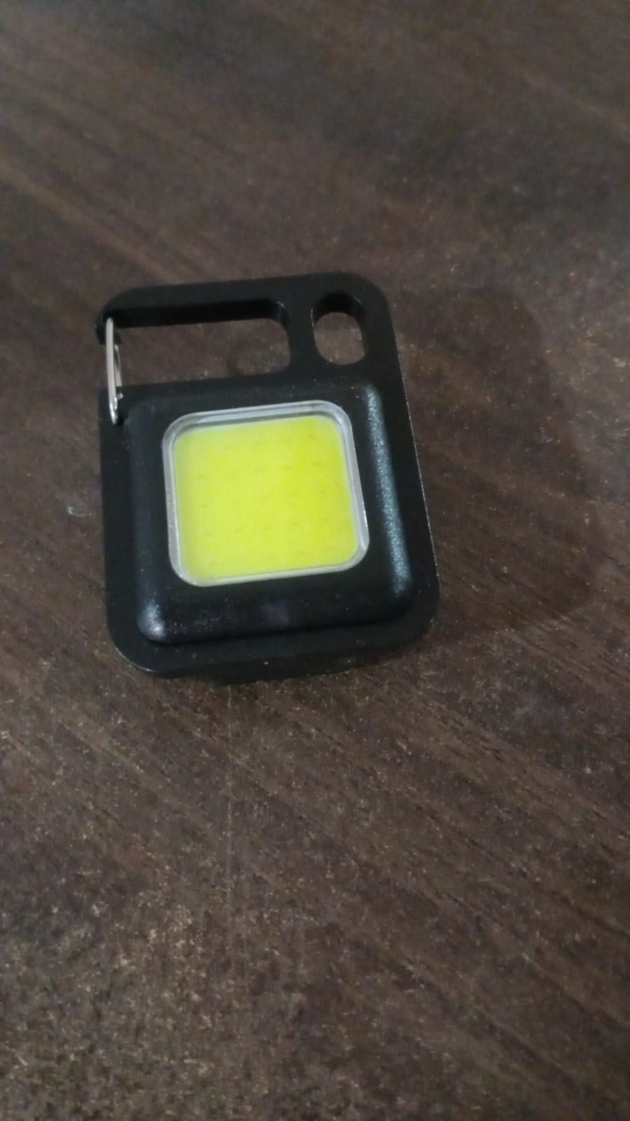 17784 LED Battery Operated Keychain Flashlight Small Work Light with Folding Bracket Bottle Opener for Camping, Hiking, Emergency (1 Pc / MOQ :- 36 Pcs)