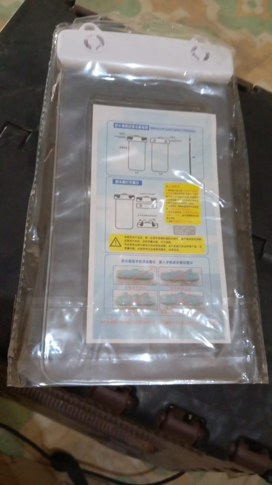 13137 Waterproof Pouch Lock Mobile Cover Underwater Mobile Case For All Type Mobile Phone (1 Pc)