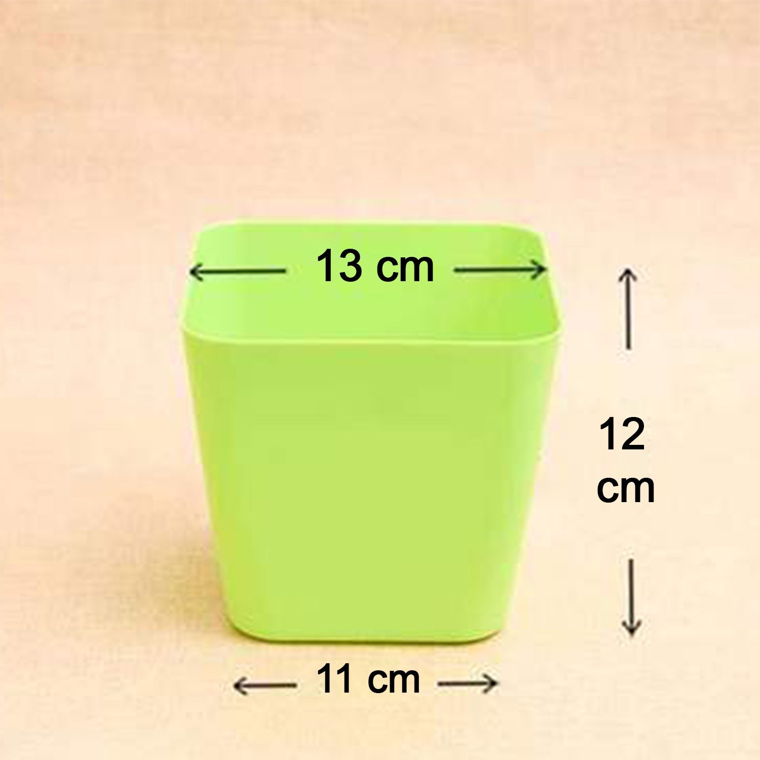 1192 Flower Pots Square Shape For Indoor/Outdoor Gardening