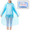 1425 Plastic pocket sized Raincoat, Reusable Free Size Raincoat