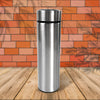 6973 Double Stainless Steel Wall Smart Flask Vacuum Insulated Water Bottle | Perfect for Hot and Cold Drinks | for Campaign Travelling (450ml)