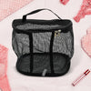 17757 Multi purpose storage bag clear cosmetic case Toiletry Bag mesh makeup pouch Toiletries Organizer mesh cosmetic pouch Makeup Bag mesh toiletry Cosmetics Bag Storage Box outdoor