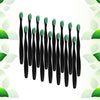 13051 Soft Toothbrush With Plastic Round Box for Men and Women, Kids, Adults Plastic Toothbrush (15 pcs Set / Mix Color)